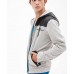 Cheao Stylish Hoodie With Zippers At Arms